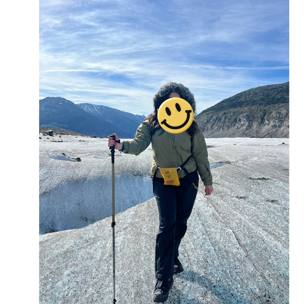 The North Face Olive Green Puffer Jacket